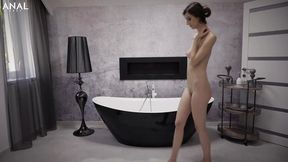 Slender Lina Luxa & Thomas Stone in ass to mouth scene