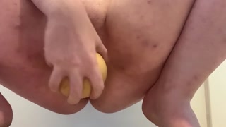 VERY nasty BBW fucks a squash