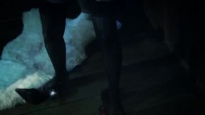 Carly Swallows Loads At Church