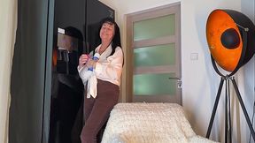 Private little masturbating home movie