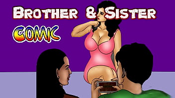Step-Brother Helps Step-sister&#039_s Study Comic