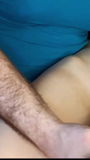 Thrilling moment from &quot;Fingering and teasing stepsister soft pussy to a shaking orgasm&quot;