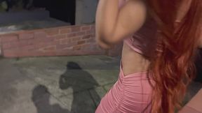 Trip to Sex Shop with Beautiful Busty Redhead