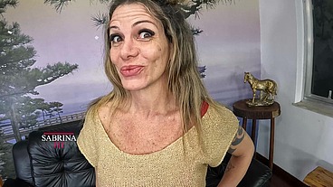 Milf carioca em anal intenso no Pov - Sabrina Fit