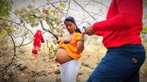 Younger desi dehati girl beautiful sex - New marriage couple outdoor forest jangle hot bhabhi sex hindi - desi xxx movie