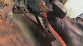 Chippewa logger boots pedal pump plus fleshlight bate scene