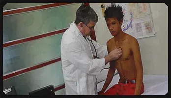 Steamy Doctor and Young Asian Twink Encounter