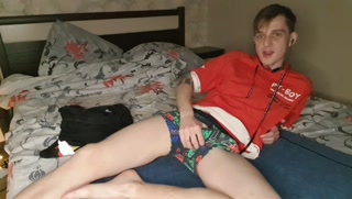 Russian teen Cums Twice while playing with a dildo.