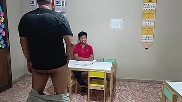 Cojiendo con el profe
