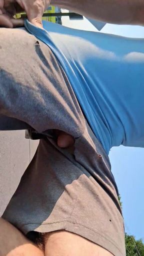 My wiener fell out while I was out on my bike