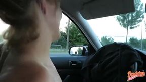 Steamy Car Encounter: POV Adventure with Daddys Luder