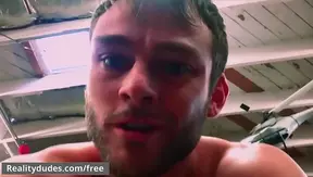 Max Adonis and Nic Sahara Get Wild in Public Shop RoughGaySexScene