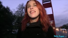 Spanish Redhead Gives Stranger A Ride On Her Bubble Ass 1 - Public Agent