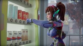 D.Va - Rough Punishment by Security for Stealing [Black]
