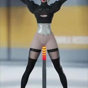 2B fucked in the ass By Sex Robot Version 4