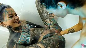 Insane fisting sesh in tub - blossom, intense squirt & atm