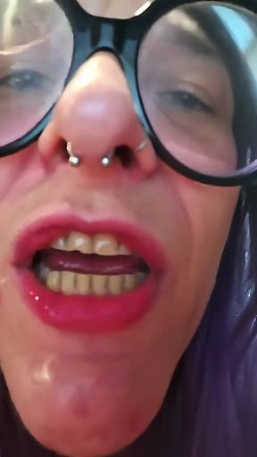 Tiny POV: Shoe-bound Tiny Gets the Full Giantess Treatment Socked, Sniffed, Sole-crushed &amp; Swallowed