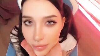 TEEN GAMER CHEATING HER BOYFRIEND WITH a STEP BRO