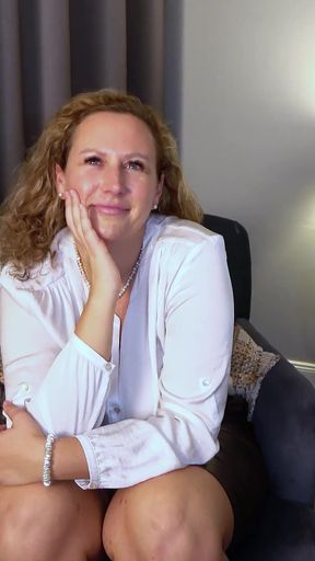 German BBW Mature Kathy Deep with Big Natural Tits and Huge Ass Pick up for Casting Fuck by Boy