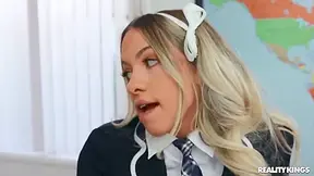 Khloe Kapri And Braces Mouth In Schoolgal Khloe Got Braces & Meat In Her Mouth