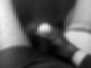 黒タイツを直履きしてTENGA EGGでオナニー。