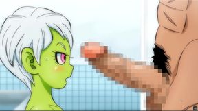dragon ball super lost episode [hentai game parody pornplay ] ep.1 cheelai teach broly how to masturbate with a hot handjob