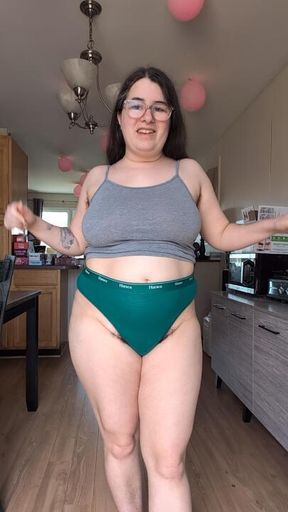 Trying on every panty I own part 1