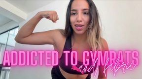 Addicted to Gymrats and Fabric 2 Muscle Worship Biceps Abs Femdom Bratty Goddess