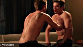 Watch as sexy body of celebrity, Sebastian Stan, is put to the test by a hard dick