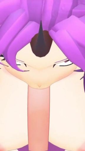Shion gives Rimuru Tempest a blow job: POV Hentai