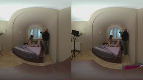 Fiona Sparks & Violet Viper Vr Behind The Scenes – Real Life Lesbian Lovers Creampie Threesome
