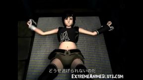 Tied-Up Girl Gets Fucked By Ugly 3D Ogre With Big Dick&Bondage Fetish