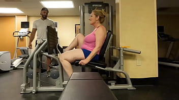 Danni Jones' big ass and natural tits get pounded by her big-dicked Latin fitness coach