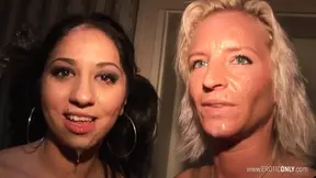 Mom goes to the swinger club with stepdaughter