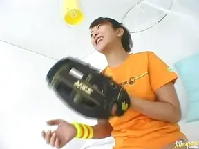 Mao Tachibana hot Japanese doll gives hot oral sex