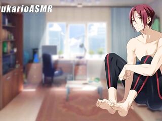 ASMR (sfw) TU NOVIO te deja LAMER sus PATAS -- ROLEPLAY -- ESPAÑOL