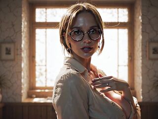 ATKINS HEAVEN - The Invitation: Spouse Away, Colleague’s Large Ramrod Unfathomable In Her Booty - [AI]