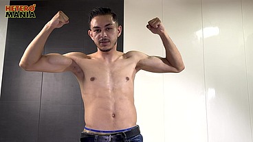 Davide Talks Dirty While Smoking And Cums Hard