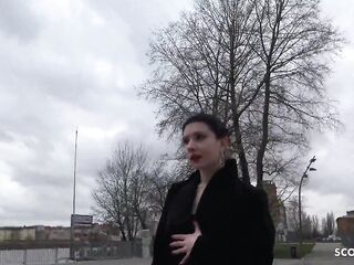 GERMAN SCOUT - ART STUDENT ANNA TALK TO ANAL CASTING SCREW
