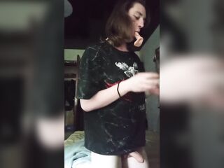 My 1st clip. Lilith Serah Krauser groans from tiny sextoy