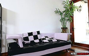 My horny stepmom wants my big hard penis and sucked it