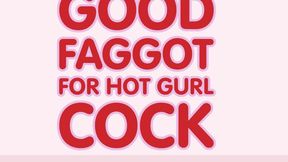 Good Faggot For Hot Gurl Cock Audio Only Bottom Boi Encouragement