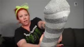 POV Made to Sniff Babysitter Socks and Loves it! MP4 480