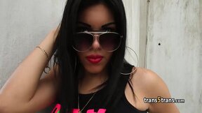 Tranny fucked after nice blowjob