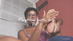 Feet Stroking Instructions (Big Lips Kisses)