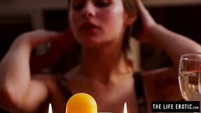 Clara D's bushy cunt demands a lot of stimulation
