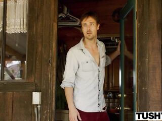 TUSHY 1st Anal For Breathtaking Brunette hair Riley