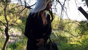 Sexy Lawyer, She Was Fucked Outdoors by a Stranger