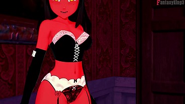 Meru the Succubus having fucking hard - RED - Full & POV on Sheer & PTRN: Fantasyking3