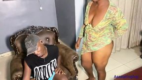 Helen La Hot Fucked by Her Man&#039;s Friend, Because Her Man Was Tired.